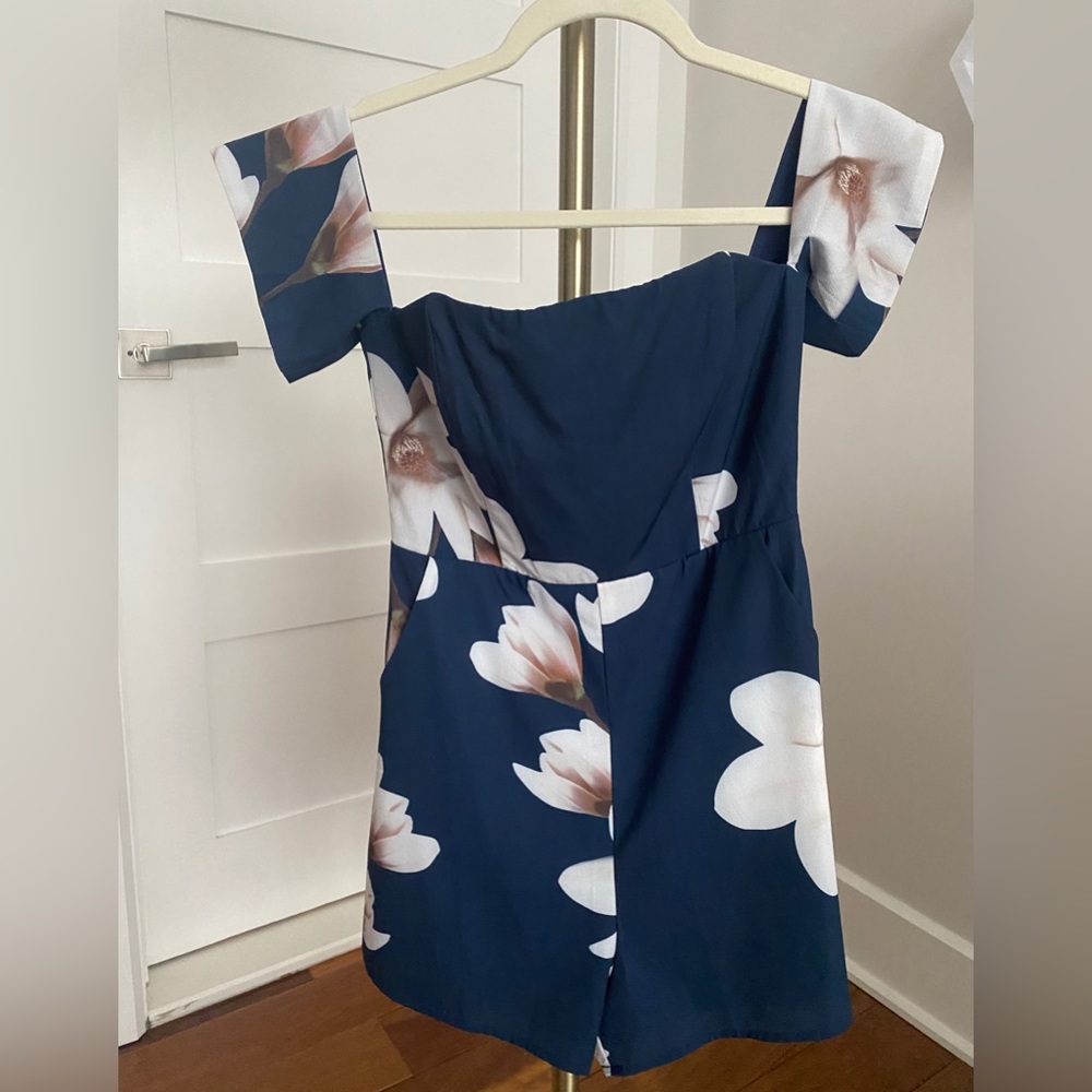 FLORAL ROMPER